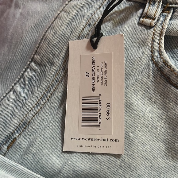 WEWOREWHAT
High-Rise Curvy Cropped Straight Leg Jeans 27 - Picture 5 of 5